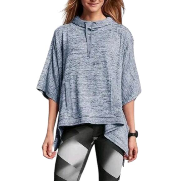Athleta Blissfull Hooded Poncho Hoodie Small - Picture 4 of 10